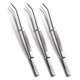thumbnail image 1 of Pinzas Beaditive 15 cm Puntas Dentadas y Curvadas 3 piezas, 1 of 9