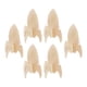 thumbnail image 3 of Recortes De Madera Sin Terminar Cohetes Formas De Madera Para El Hogar Espacio Exterior Craft 6pcs, 3 of 5