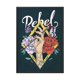 thumbnail image 1 of Cuadro Poster Enmarcado Frida Kahlo Mujer Rebelde Decorativo, 1 of 1
