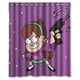 thumbnail image 1 of Cortina de ducha de Gravity Falls, juego de cortina de baño con ganchos, tamaño 60 x 72 pulgadas, 1 of 3