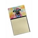thumbnail image 1 of Porta notas adhesivas Caroline's Treasures Pug Hippie Dawg, 1 of 7
