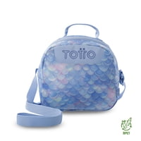 Lonchera Térmica Mujer Borrador Mediana Azul Totto