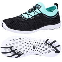 Zapatillas Acuáticas Aleader Para Mujer, Negro/Cian/Azul, Talla 9 (39/40 Eu)