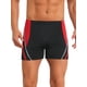 thumbnail image 1 of INSPIRE CHIC Traje de baño para hombre con bloques de color, cordón ajustable, pantalones cortos para nadar en la piscina, 32 Rojo, 1 of 4