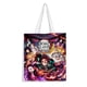 thumbnail image 1 of Demon Slayer Bolso de tela con estampado de lienzo para mujer, bolsa de compras reutilizable y estética, con cremallera interior, regalo para mujer,38*45cm., 1 of 6