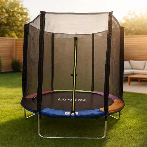 Cama Elástica Upfun 2,44M Multicolor