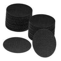 Bothyi - Marcadores De Puntos Para Alfombras Redondos De 10 Cm, Personales, Para Profesores, 48 Unidades, Color Negro