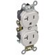 thumbnail image 1 of Toma de Corriente Dúplex Leviton CR020-GY 20A Gris Auto-ponedor a Tierra, 1 of 2