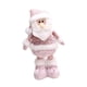 thumbnail image 2 of Muñeco De Peluche De Papá Noel De Pie De Color Rosa, Adorno Navideño Versátil Para Dormitorio, 2 of 3