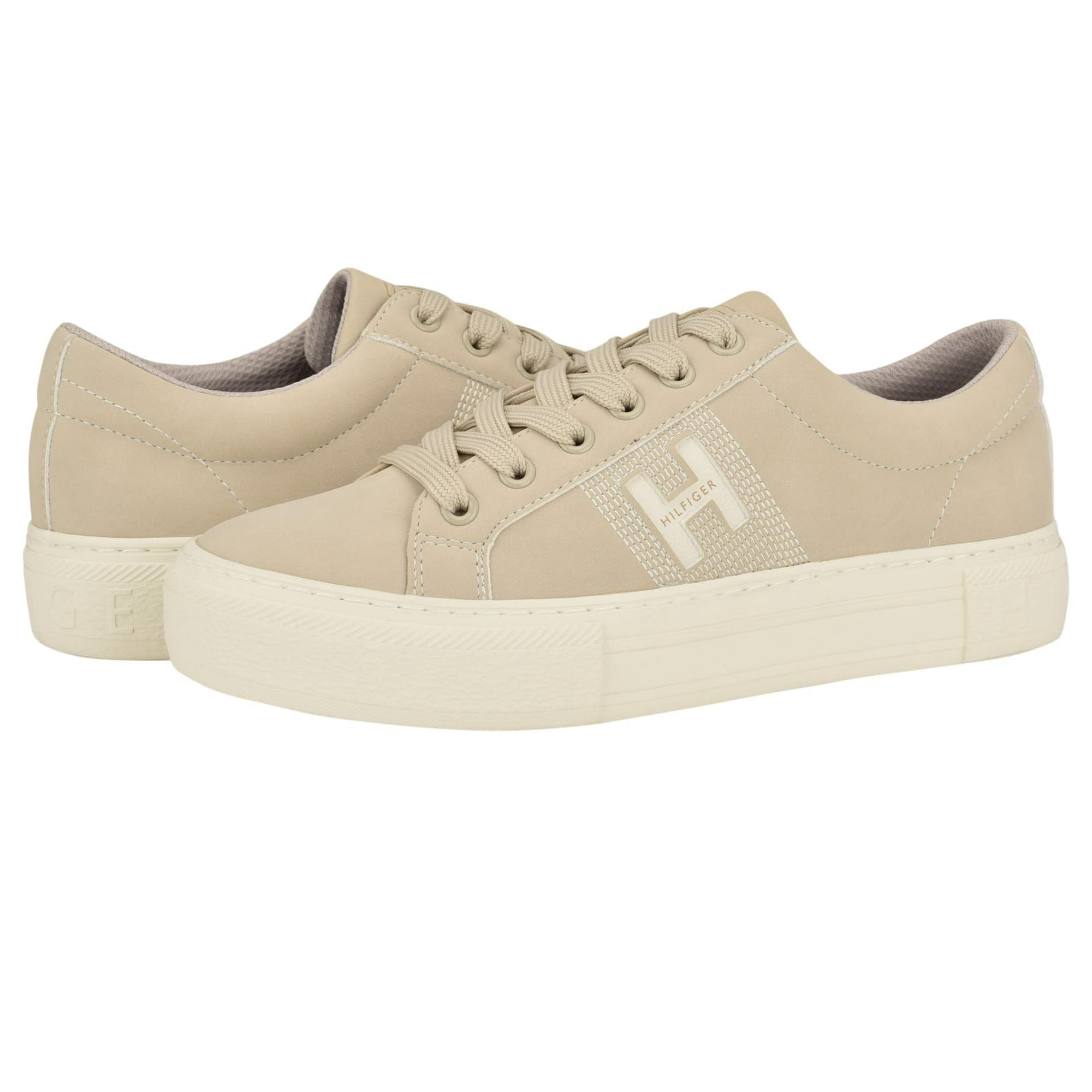 Zapatilla Tommy Hilfiger Aconia Para Mujer, Color Beige, Talla 9.5