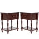 thumbnail image 1 of Set 2 Veladores Librero Ashford 1 Cajón Madera Esmalte, 1 of 3