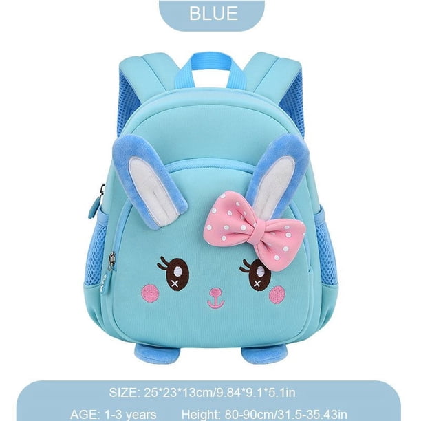 3D Cartoon Rabbit Kids Backpack Kindergarten Elementary Toddler Backpack For School Boys Girls As A School Opens Gift