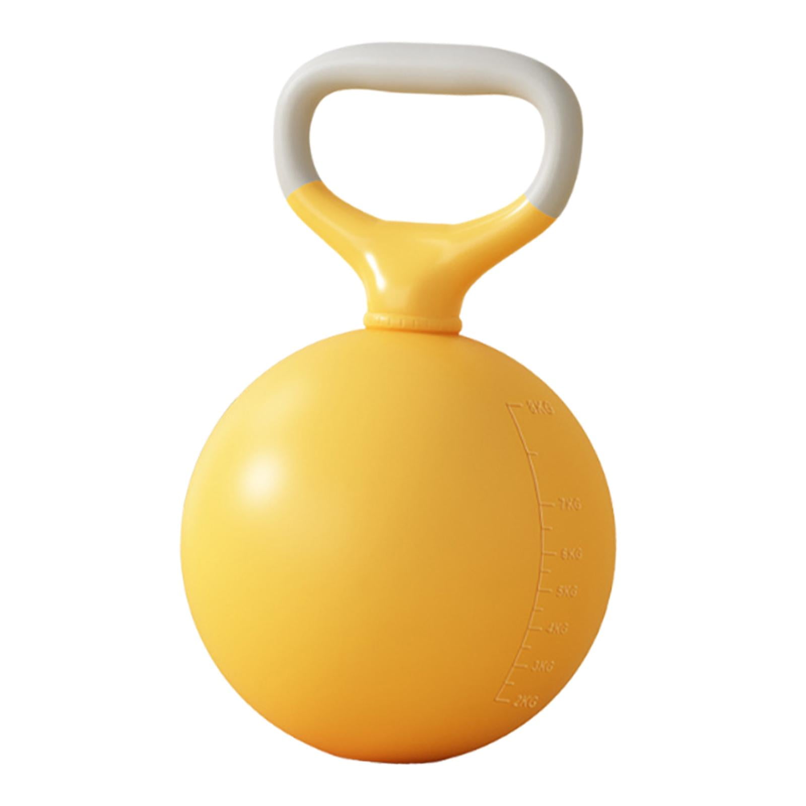 Magideal - Rutinas De Ejercicio En Casa Con Pesas Rusas Suaves Y Llenas De Agua Para Mujeres Y Hombres. Tonificación Corporal. Entrenamiento De Fuerza. Rutina De Amarillo