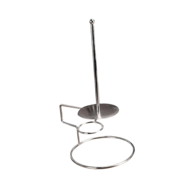 Soporte de torre para aros de cebolla, soporte decorativo para helados, de metal para aros de cebolla, para bufés, cocina, repostería, fiestas de