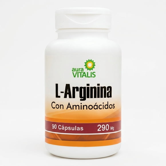 L-arginina 90 Cap. Aura vitalis