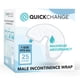 thumbnail image 1 of Envoltura para incontinencia QuickChange para hombre durante la noche, 500 ml, paquete de 25, 1 of 9