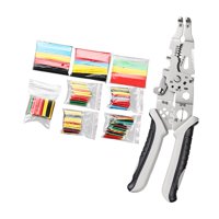 Ioensy - Juego De Cortador De Cables Eléctricos Pelacables Con Tubo Termorretráctil 328