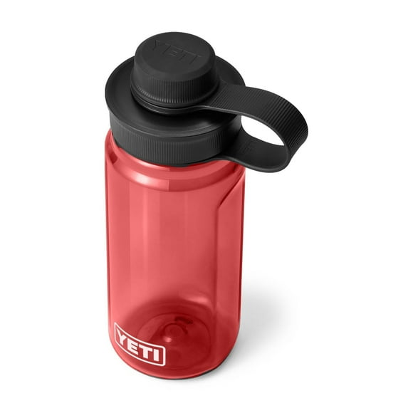 Botella De Agua Yonder 600 Ml 20 Oz Con Tapa De Amarre Rescue Red