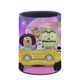 thumbnail image 3 of ¡Despierta, Carlo!-theme Cylinder Pen Holder Pencil Organizer with Flannel Lining PVC Leather Material Cardboard Base for study work 10*8CM, 3 of 6