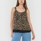 thumbnail image 3 of Blusa Mujer Pabilos Gruesos Animal Print Café Corona, 3 of 5