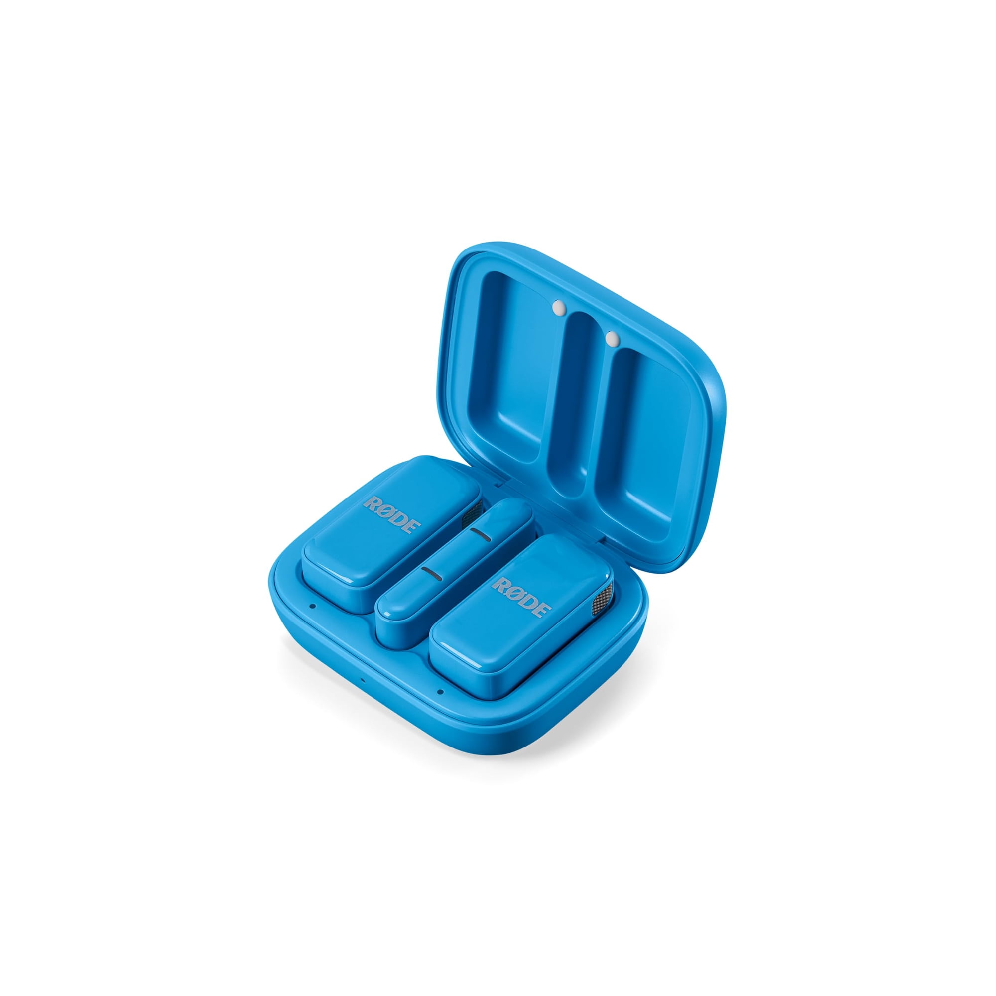 Rode - Micrófono Inalámbrico Røde Wireless Micro Con Funda De Carga Azul