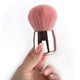 thumbnail image 2 of Brocha para base, brocha grande para polvos rosa, perfecta para mezclar líquidos, cremas y polvos impecables, pulir, difuminar, corrector. Brocha para rostro, de pelo sintético, versátil, compacta, a, 2 of 8