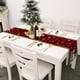 thumbnail image 5 of Decoraciones navideñas para la mesa de la cocina para reuniones familiares en interiores, banderas de mesa navideñas, 5 of 5
