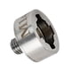 thumbnail image 5 of x Adaptador de bloqueo Rosca M14 Fácil instalación Adaptador de amoladora de acero al carbono Bloqueo de amoladora para almohadillas de pulido, 5 of 5