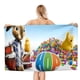 thumbnail image 1 of Toalla de Playa Desmarcar Diseño Temático 78 x 150 cm, 1 of 6