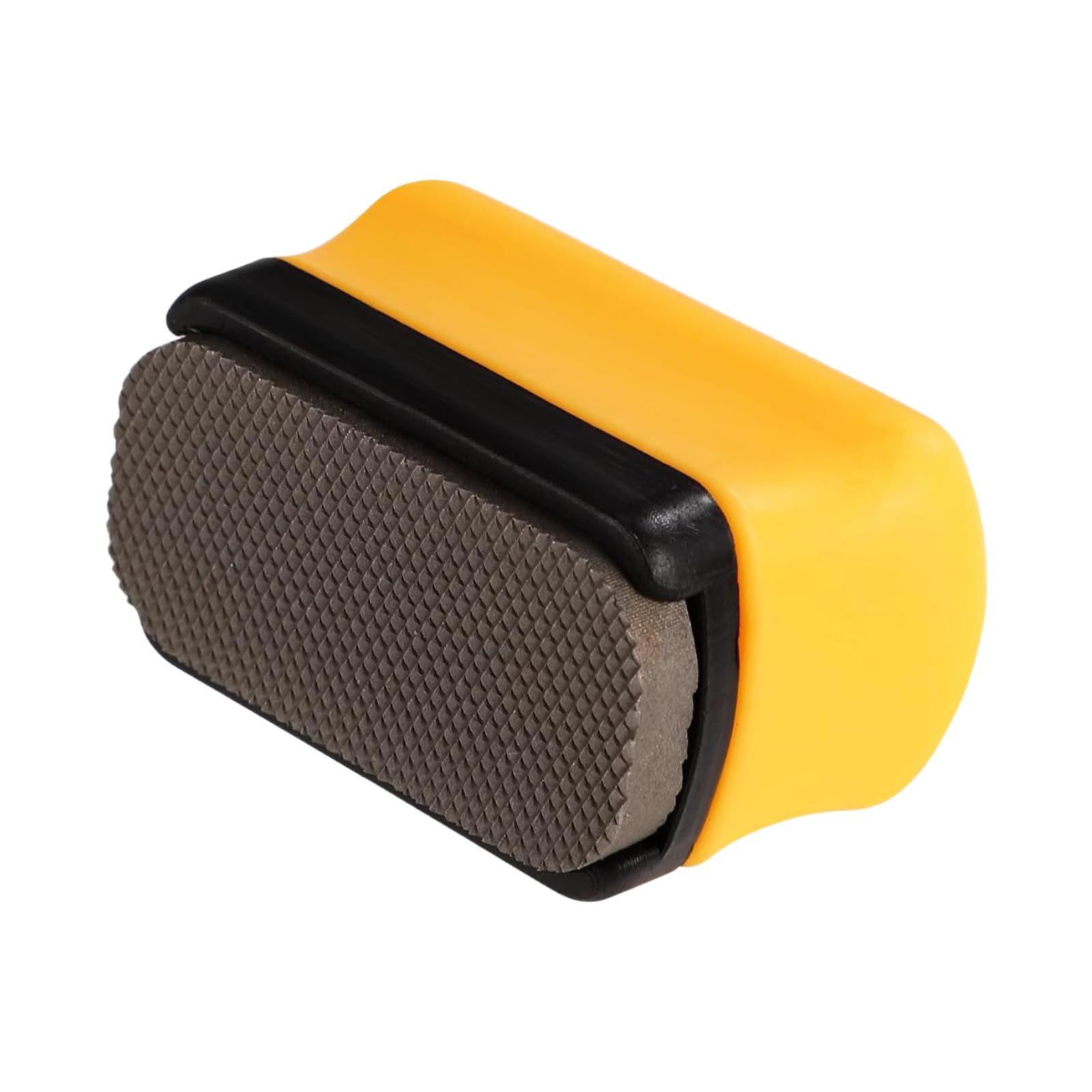 Ioensy - Mini Lima Desbarbadora Pequeña Para Manchas En Coches, Reparación De Pintura, Retención Amarilla