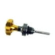 thumbnail image 3 of Tapa de varilla de nivel de aceite de motor genérica para motocicleta de 125 cc, repuesto universal profesional Dorado, 3 of 5