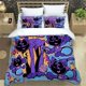 thumbnail image 1 of v1563 Bed Sheets Anime Smiling Animals CATNAP DOGDAY Bedding Set Brand New Cool Anime Quilt Cover Pillowcase Cute Cartoon Children Gift 3-Piece Bedding Set (1 Duvet Cover + 2 Pillow Shams) Bed Sheets, 1 of 5
