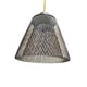 thumbnail image 2 of Pantalla De Lámpara Colgante De Hierro, Cubierta De Luz Colgante Retro Para Cafeterías, Dormitorio, Baño, Trapezoide Negro, 2 of 5