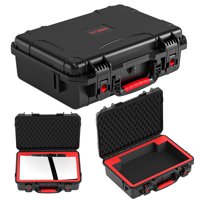 Genérico - Compatible Con La Consola Playstation 5 Pro Disc/Digital Edition - Funda De Transporte De Viaje Rígida, Impermeable Y A Prueba De Golpes-Negro