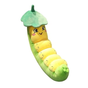 Bothyi - Oruga De Dibujos Animados, Almohada De Abrazo De Felpa, Juguete De Peluche, Práctico Y Duradero