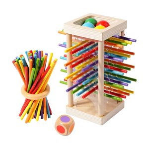 Bothyi - Juguete De Equilibrio De Palitos De Madera, Juguete De Mesa Para Aprender Matemáticas, Regalo Educativo De Cumpleaños