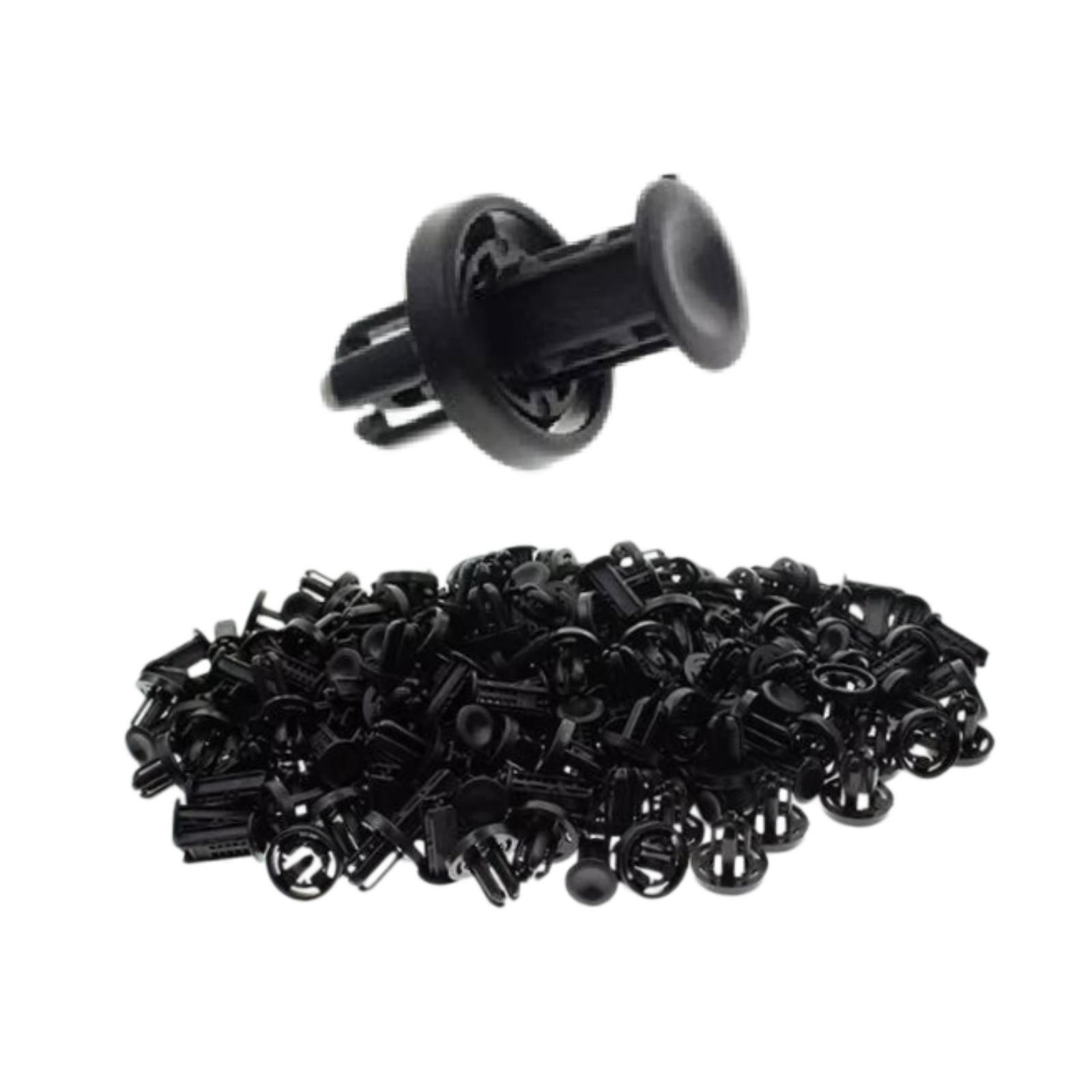 Magideal - Clips De Retención De Tipo Empuje De 100 Piezas, Instalación Fácil 91505Tm8003 Accesorios Automáticos, Alto Rendimiento, Reemplazar Directamente