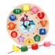 thumbnail image 2 of Reloj De Clasificación De Colores Con Forma De Madera, Juguete Colorido Montessori, Reloj De Madera Para Niños, 2 of 3