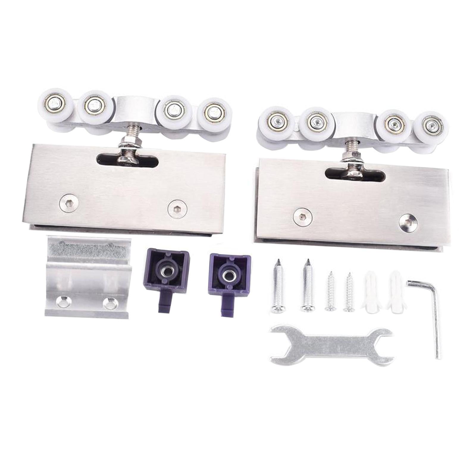 Bothyi - Rodillos Para Puertas Corredizas De Vidrio, Prácticos Y Multifuncionales, Con 8 Ruedas