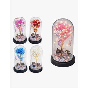 Riqui - Rosa Eterna Galaxy Tornasol Mulricolor