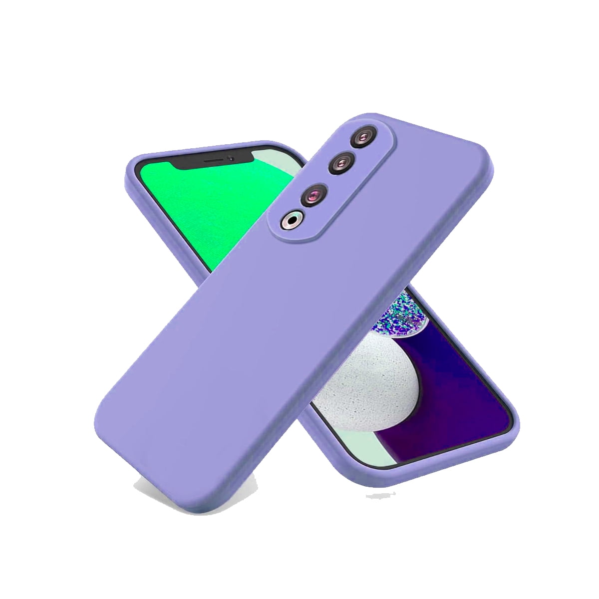 Joigo - Carcasa Para Honor 90 Goma Lila