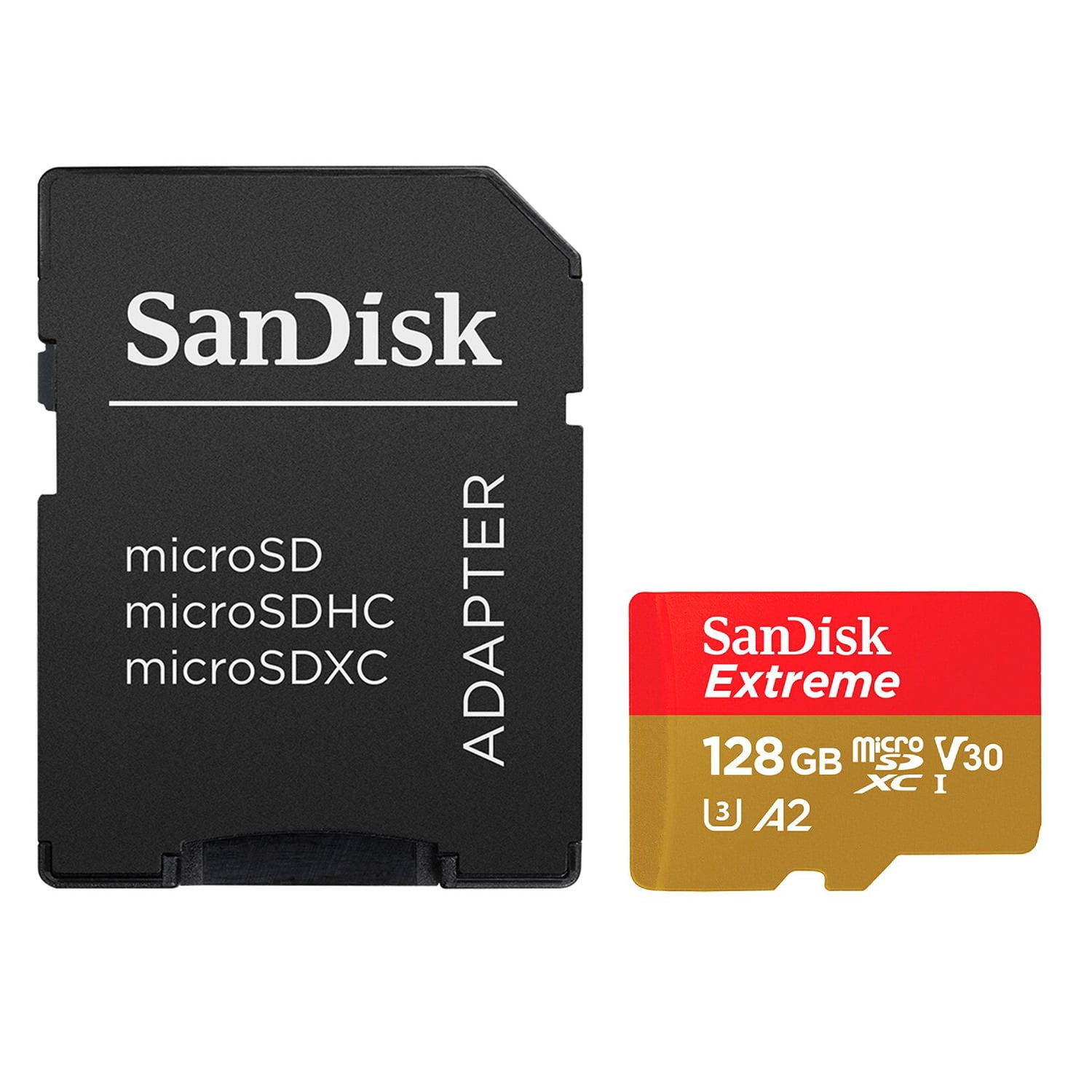 Tarjeta De Memoria Sandisk Extreme Micro Sdxc 128gb Clase 10 U3