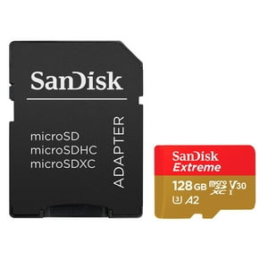 Tarjeta De Memoria Sandisk Extreme Micro Sdxc 128Gb Clase 10 U3