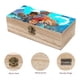 thumbnail image 3 of Dragon Striker Caja Organizadora de Madera Rústica - Caja Decorativa Multifuncional para Escritorio, Hogar, Oficina, Joyas y Manualidades, 3 of 6