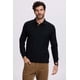thumbnail image 2 of Polera Hombre Piqué Básica Negro - lV, 2 of 4