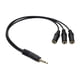 thumbnail image 4 of Cable De Extensión Divisor De Auriculares Sin Interferencias Para Auriculares De Teléfono Portátil De 1 A 3, 4 of 5