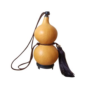 Magideal - Jarra Portátil Con Cuerda En Forma De Calabaza, Tetera De Gran Capacidad, Cadera De Calabaza Para Viajes Al Aire Libre, Accesorios De Uso Dia , 250Ml 250Ml 13 A 15Cm
