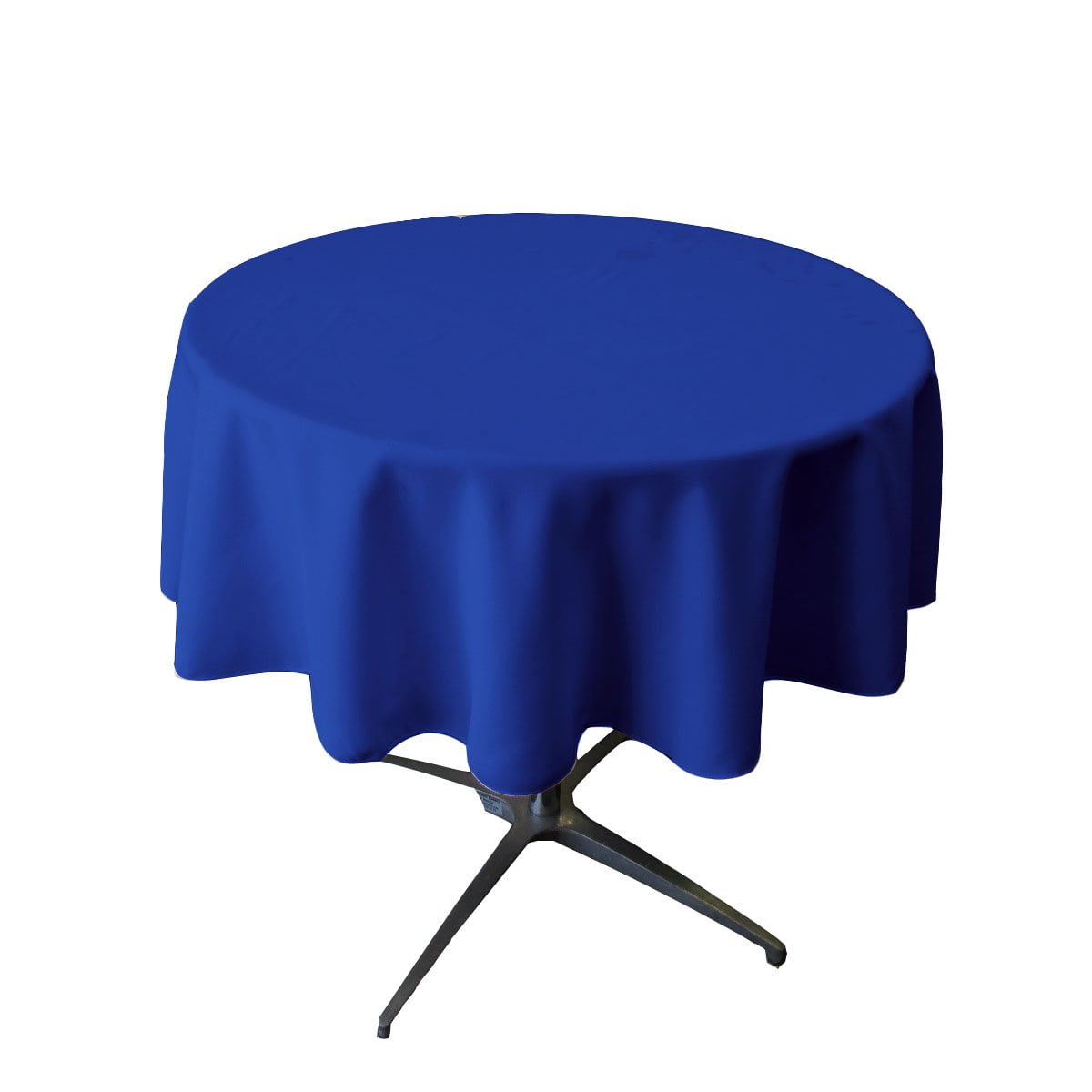 La Linen - Mantel La, Lino, Poliéster, Popelina, Lavable, Redondo, 148 Cm