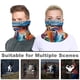 thumbnail image 4 of Turbo Braga de Cuello Protección Solar - Bandana UV Refrescante para Ciclismo y Deportes al Aire Libre, Hombres y Mujeres, 4 of 6