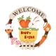thumbnail image 1 of Happy Easter Wreath Colgante De Huevo Signo De Bienvenida Para Fiesta Festival Decoración Cesta, 1 of 5
